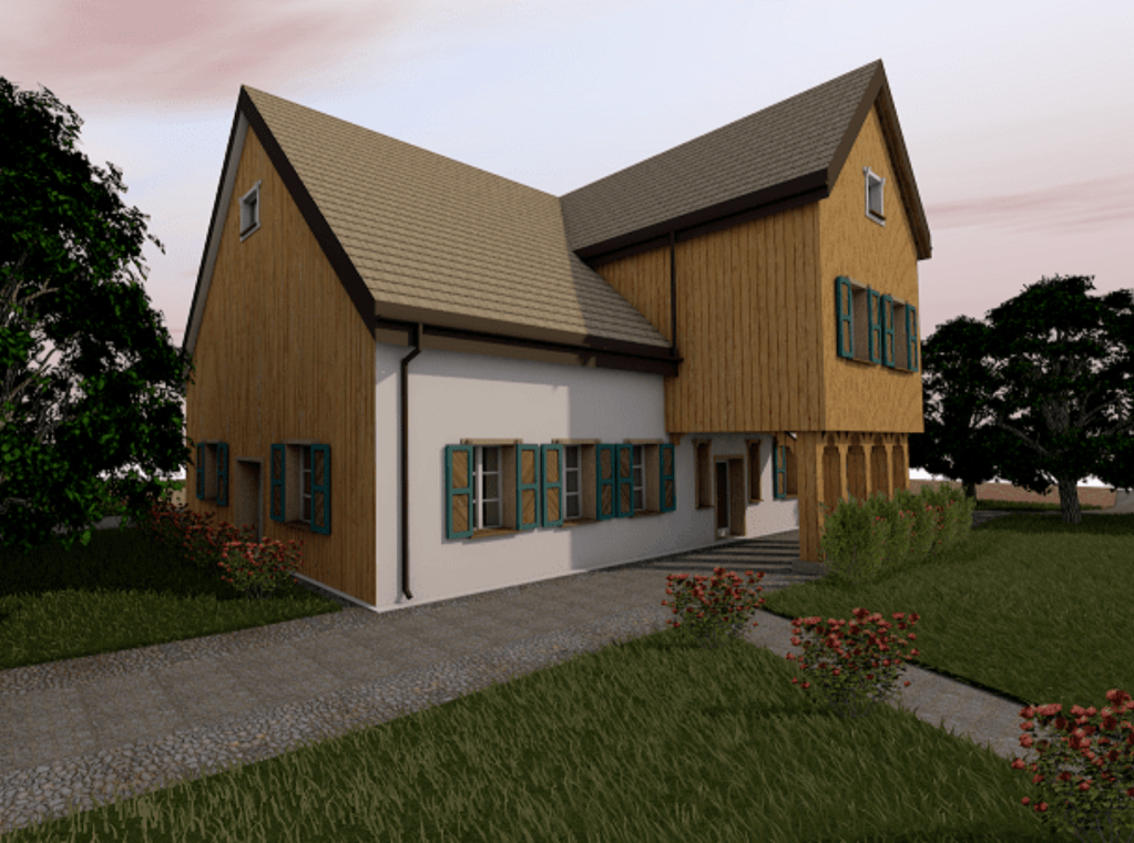 Kępa Okrzewska Dom Ludowy i Muzeum Regionalne