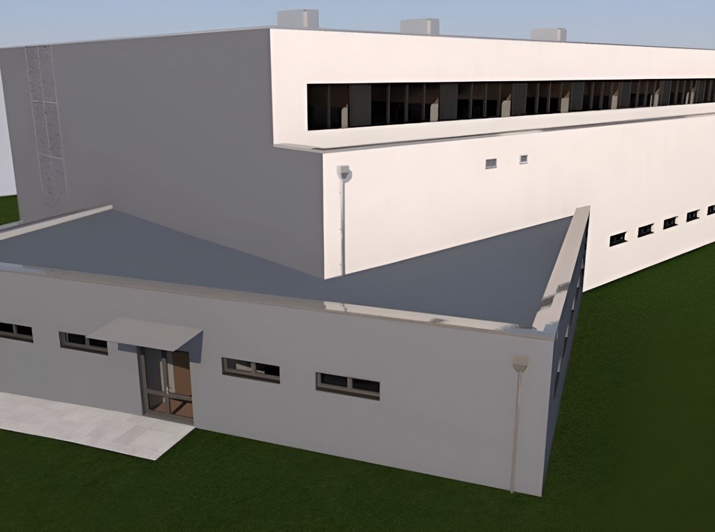 Chotomów Sala sportowa wizualizacja