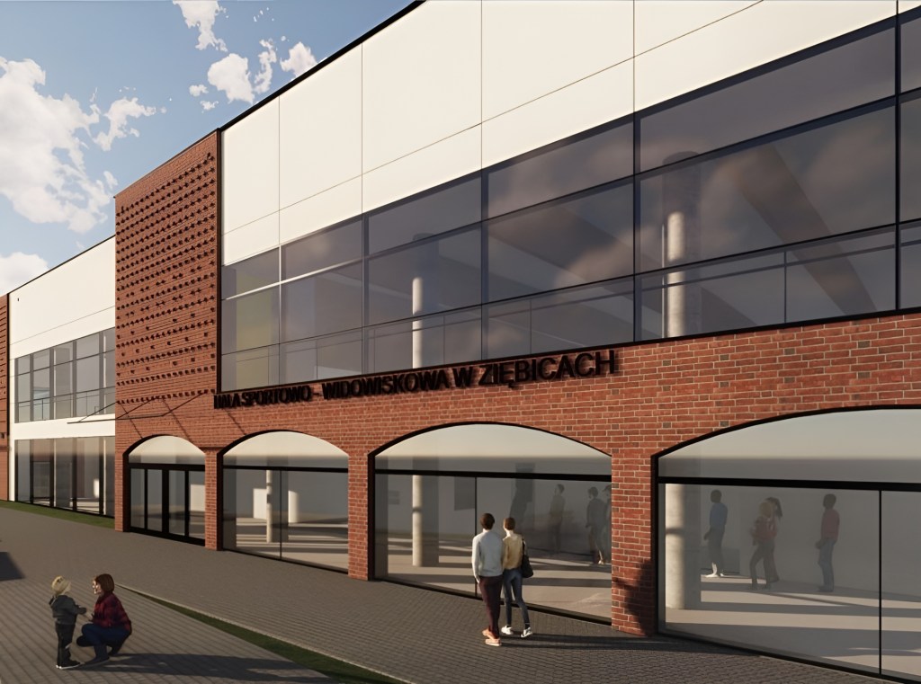 Hala Widowiskowo-Sportowa w Ziębicach z Pozwoleniem na&nbsp;Budowę!