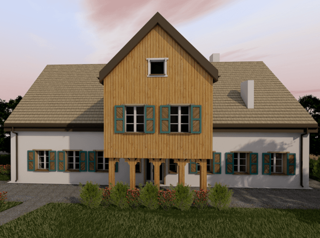 Kępa Okrzewska Dom Ludowy i Muzeum Regionalne